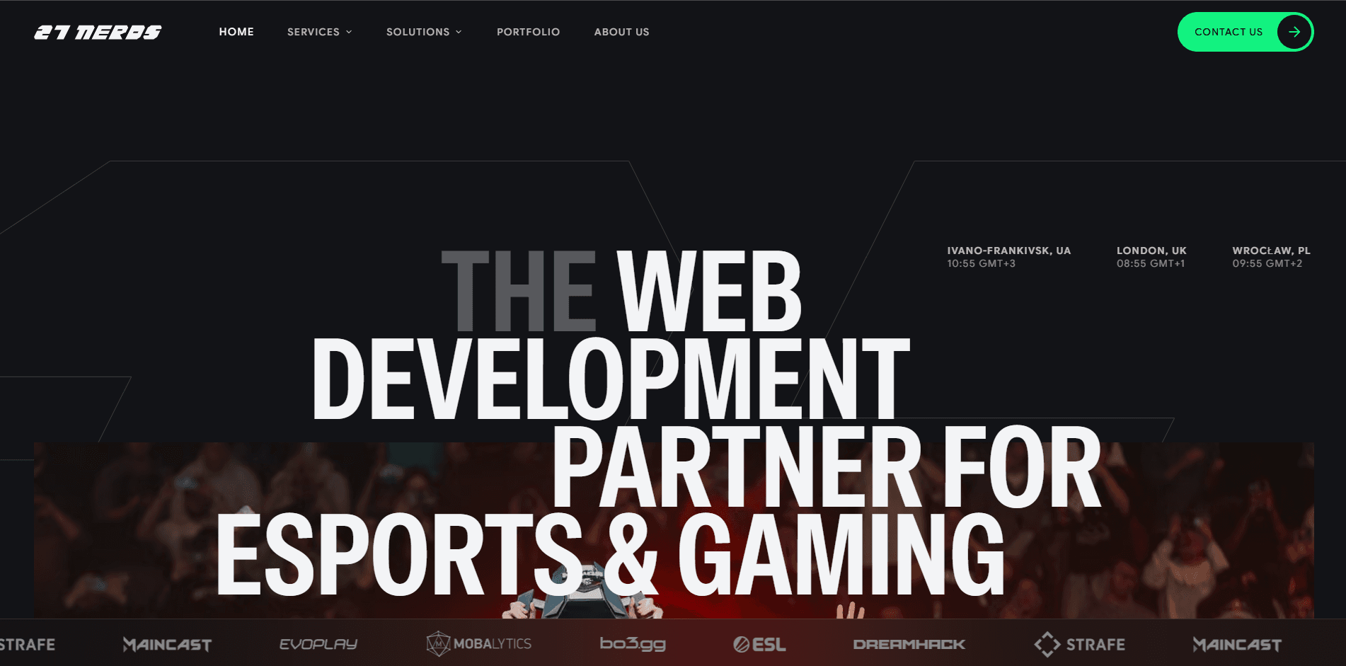 High-End Corporate Website Development — Next.js | TypeScript screenshot 2