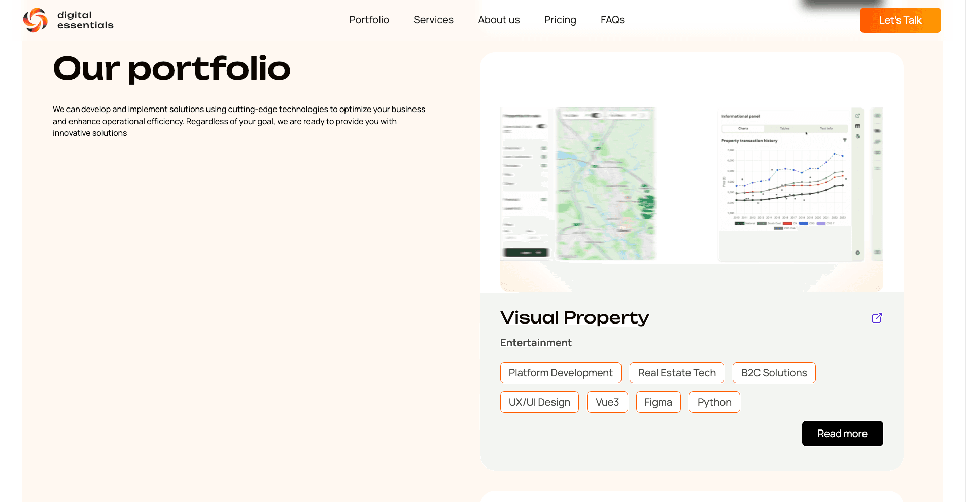 Website DE - with SEO-Optimized SSR with Nuxt.js | Vue | Mailgun screenshot 3