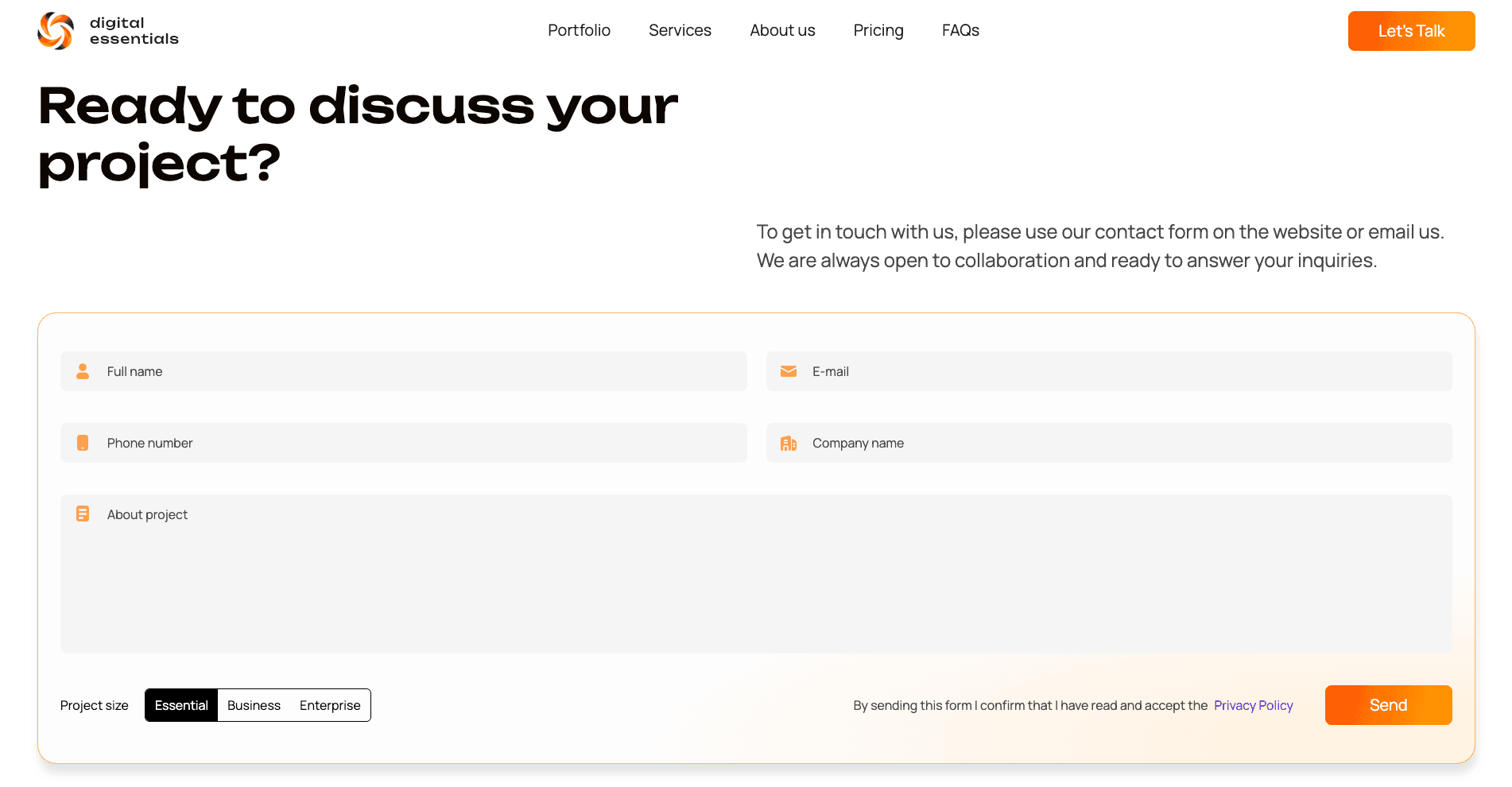 Website DE - with SEO-Optimized SSR with Nuxt.js | Vue | Mailgun screenshot 8