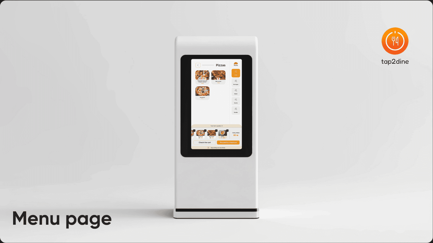 POS Restaurant SaaS – Web, Mobile & Self-Service Kiosk Ordering System screenshot 2