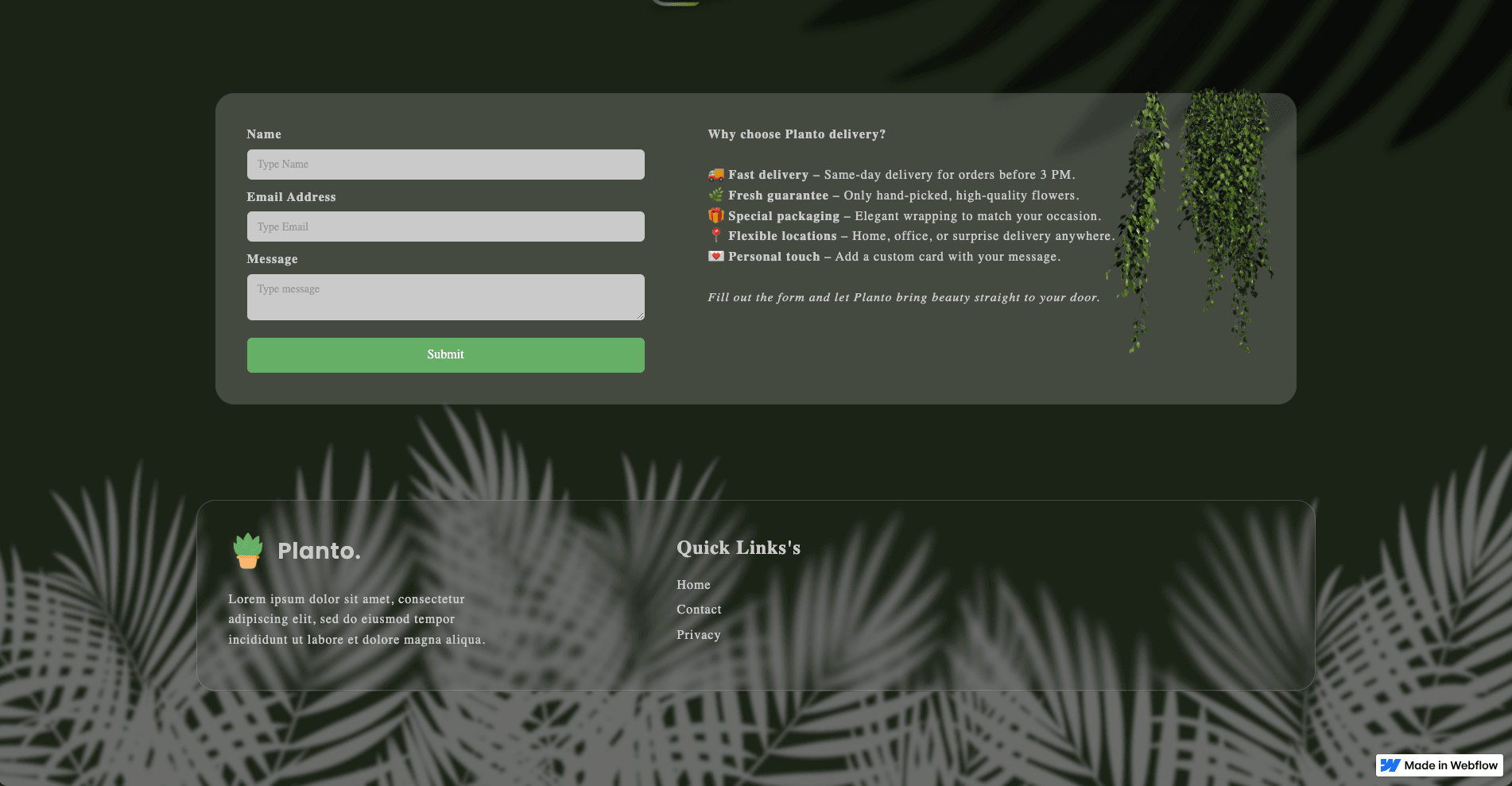 Website from Figma to Webflow with CMS, animations, slider screenshot 6