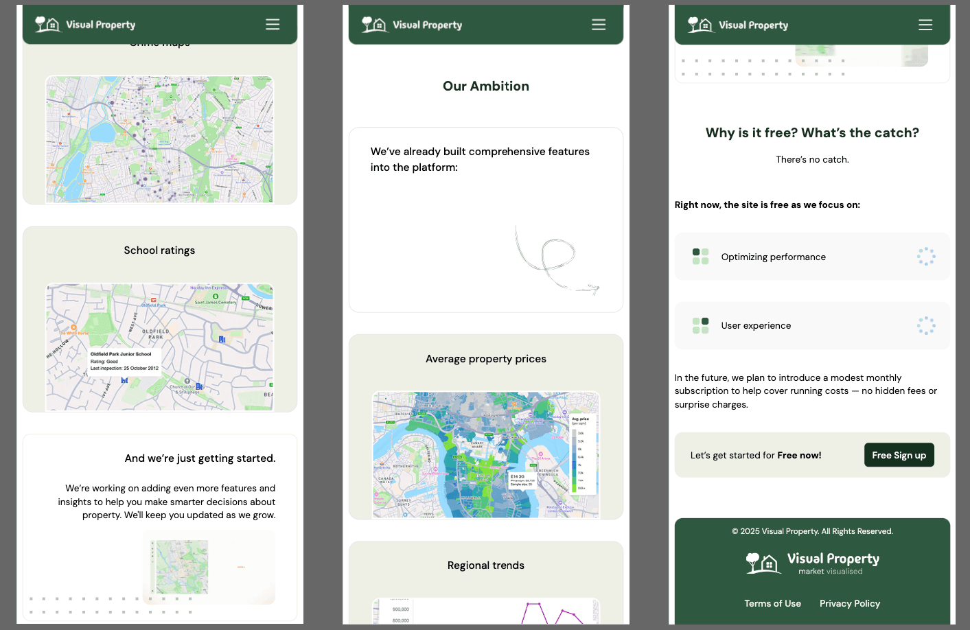 Development Homepage Redesign (Nuxt + Tailwind) screenshot 8